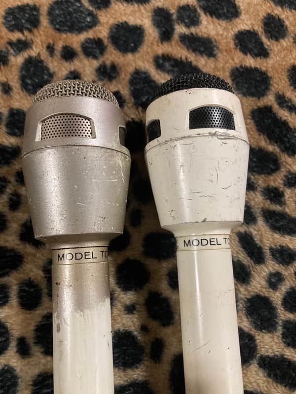 Super Rare Turner TC-12 & TC-20 Vocal Microphones Made in USA image 1
