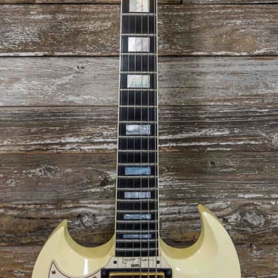 Gibson Custom Shop Elliot Easton Left-Handed SG - White & Gold w/Cs & Box image 4