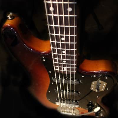 Ayers Guitar Co. Custom VI (Bass VI) 2014 Sunburst with Mono Gig Bag image 4