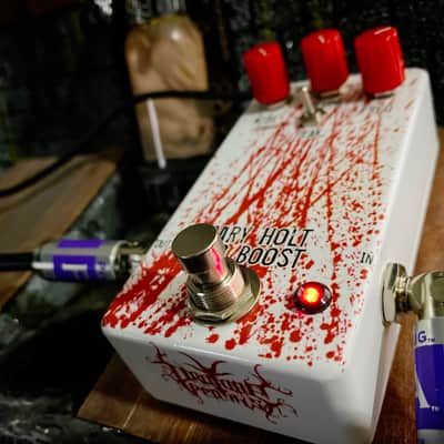 Pro Tone Pedals Gary Holt Signature Mid Boost 2020 Blood Blemished image 4