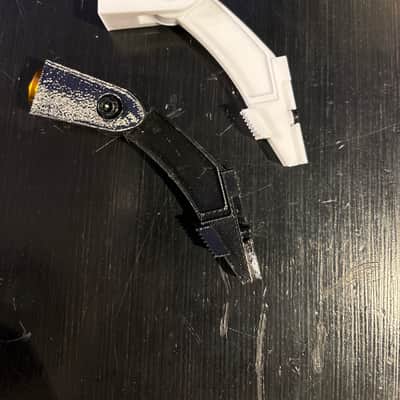 New Sennheiser MD421 mic clip (white or black) - PETG 3D printed image 3
