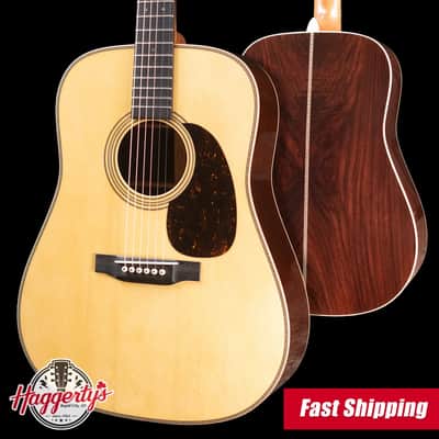 Martin Custom Style 28 D-14F Dreadnought Wild Grain East Indian Rosewood/Adirondack Spruce Acoustic with Hardshell Case - Used image 1