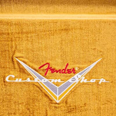 Fender Custom Shop Case Koffer Schwarz / Gold (Strat/Tele) NEU image 7