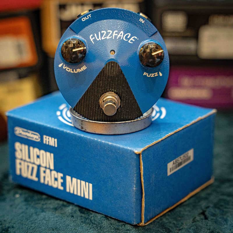 Dunlop FFM1 Silicon Fuzz Face Mini 2014 - Present - Blue image 1