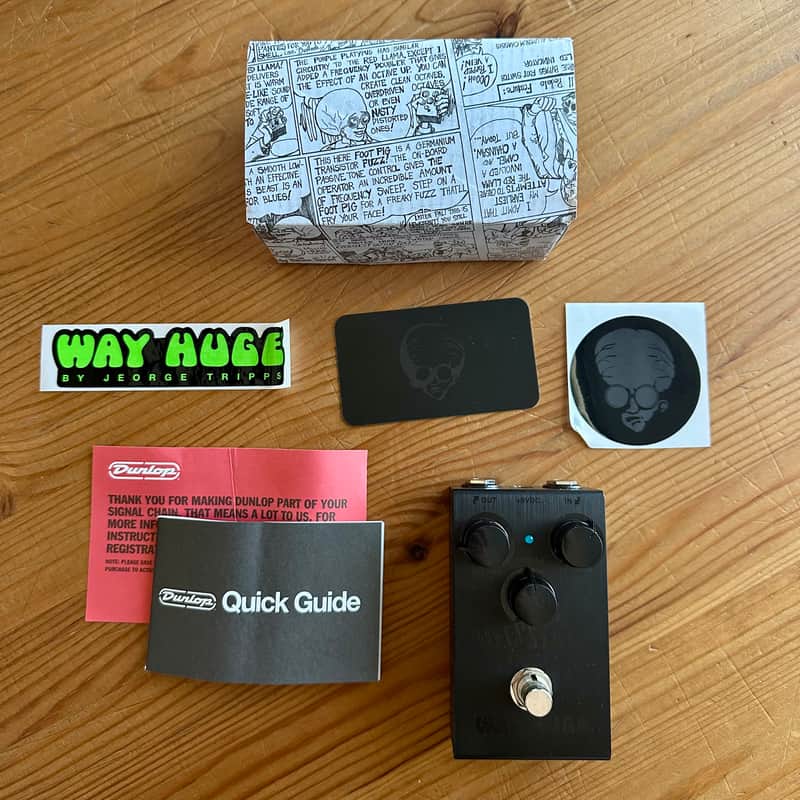 Way Huge WM20BK Deep State Blackout Joe Bonamassa Signature Overdrive 2025 - Blacked Out