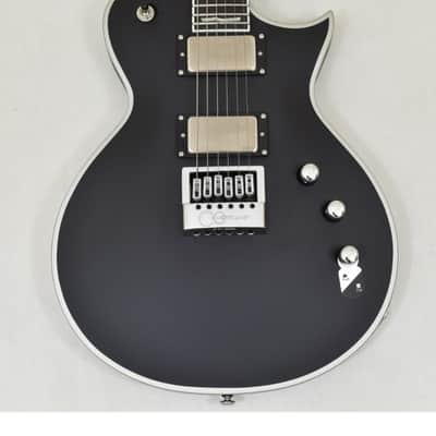 ESP LTD EC-1000ET Evertune Guitar Bold Binding Black B-Stock image 2