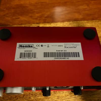 Focusrite Scarlett 2i2 USB 2.0 Audio 2015 with box image 4
