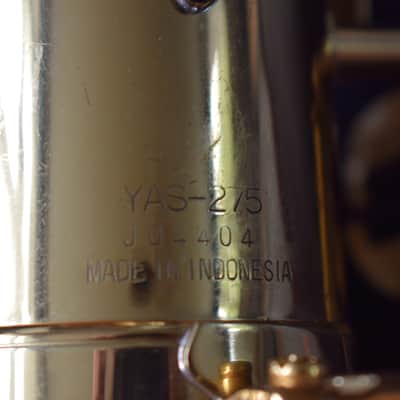 Yamaha YAS-275 Alto Saxophone - Brass image 4