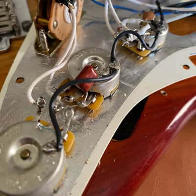 2016 Fender Stratocaster Loaded Body - USA Corona - Sienna Sunburst Ash - Fat '50s Pickups image 7