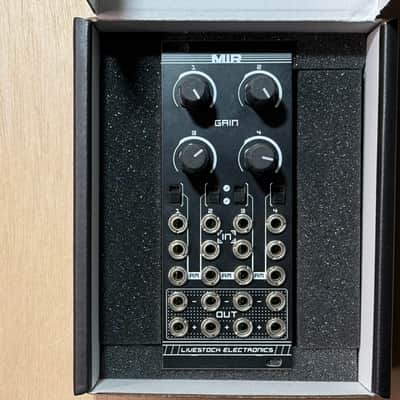 Livestock Electronics MIR Quad VCA レア Livestock Electronics MIR Quad VCA Mixer NICE UTILITY MODULE | Reverb