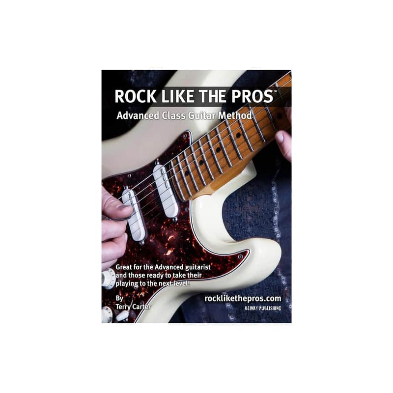 Rock Like The Pros Advanced Class Guitar Method Book image 1