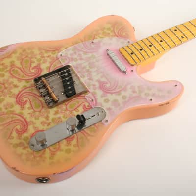Nash T-68 PSLY Pink Paisley Lollar Pickups GRT-515 image 3