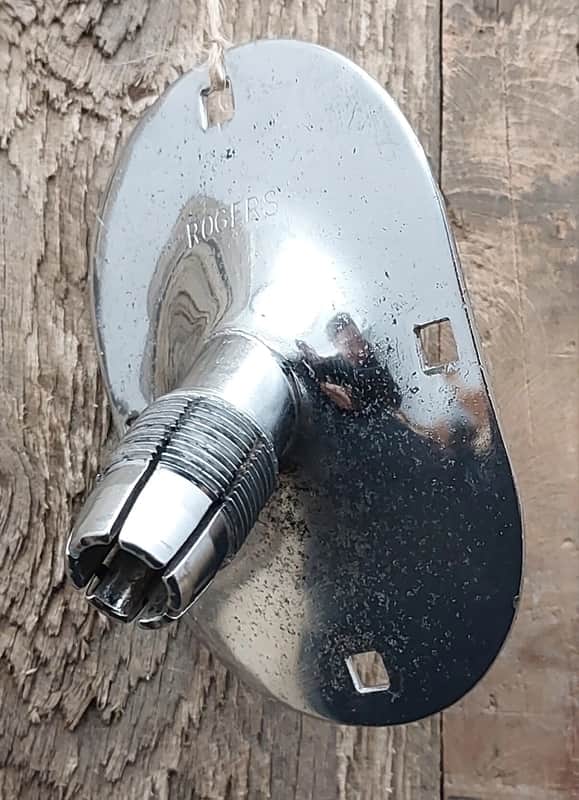 60's-70's Roger's Swivomatic Angled Bass Drum Collet Plate (#6/6) image 1