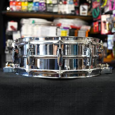 Vintage 1966 Ludwig USA Super Sensitive 5x14" Steel Snare Drum - ALL ORIGINAL image 2
