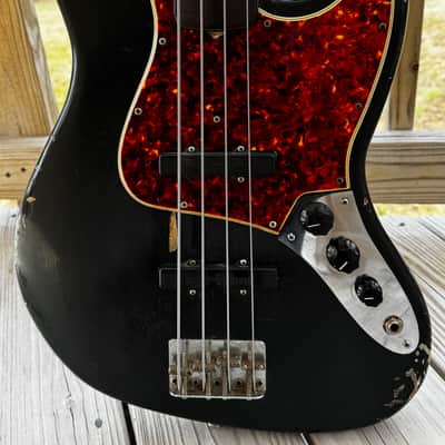 1964 Fender Jazz bass pre-CBS - black image 5