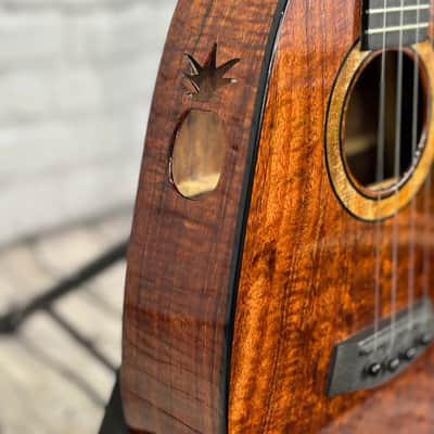 Kanile'a Ukulele Platinum LE P - Curly Hawaiian Koa image 5