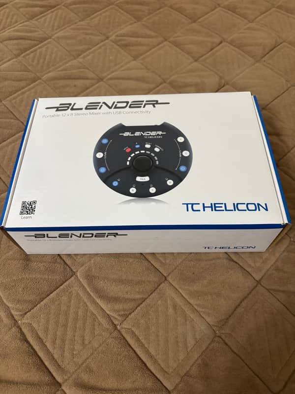 TC Helicon Blender 12x8 Stereo USB Mixer image 1