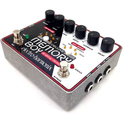 Electro-Harmonix EHX Deluxe Memory Boy Analog Delay Effects Pedal with Tap Tempo image 2