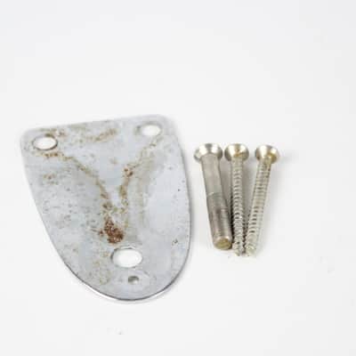 1977 Vintage Fender Jazz Bass Precision ~Chrome Neckplate~ 1970's 1978 1979 1980 image 4