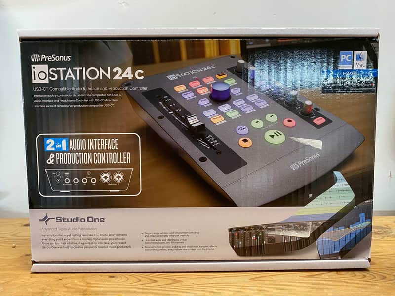 PreSonus ioStation 24c USB-C Audio Interface and DAW Controller image 1