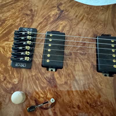 Landon Strat Style 2023 - Burl Wood image 5