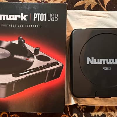 Numark PT-01USB Portable Turntable 2010s - Black image 8