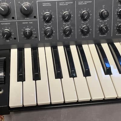 Korg MS-20 1970s - Black early filter restored image 5