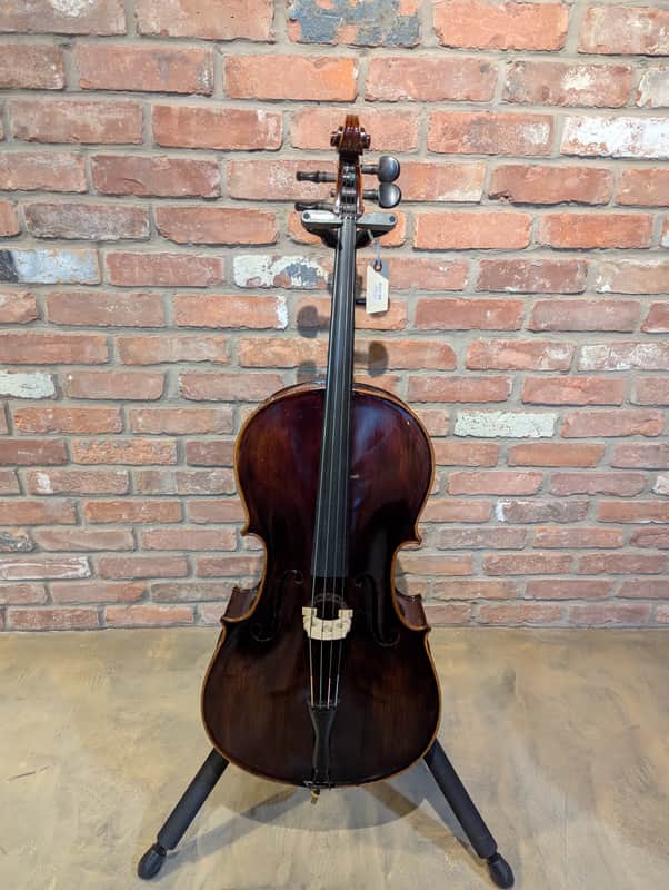 Alegria 1/4 Size Cello Outfit W/ Case + Bow image 1