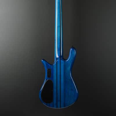 Spector NS Dimension 5 Multi Scale - Black & Blue Gloss image 6