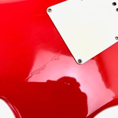 Fender Stratocaster Mark Knopfler Signature 2004 Hot Rod Red image 13