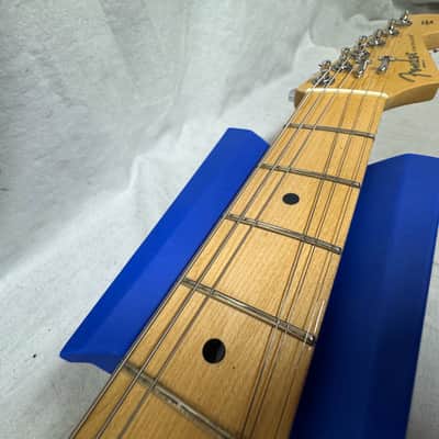 Fender American Stratocaster Guitar with Gator Case 2016 - Sienna Sunburst / Maple neck image 18