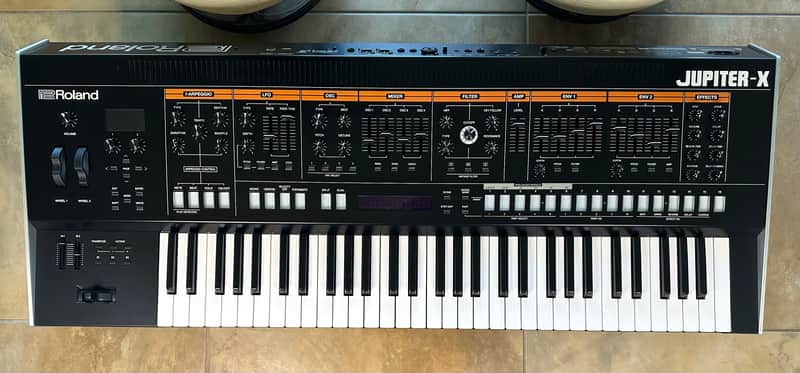 Roland Jupiter-X 61-Key Synthesizer 2019 - Present - Black image 1