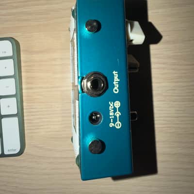 Fulltone Custom Shop OCD-GE Germanium Overdrive 2019 - Tahitian Teal image 4