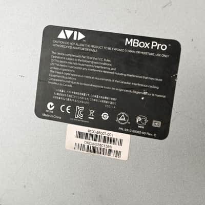 AVID MBox Pro FireWire Digital Audio Interface (NO POWER SUPPLY) CG01QQB image 12