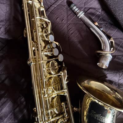 Selmer AS42 Professional Model: Warburton Edition Eb Alto Saxophone 2020s - Clear-Lacquered Brass image 4