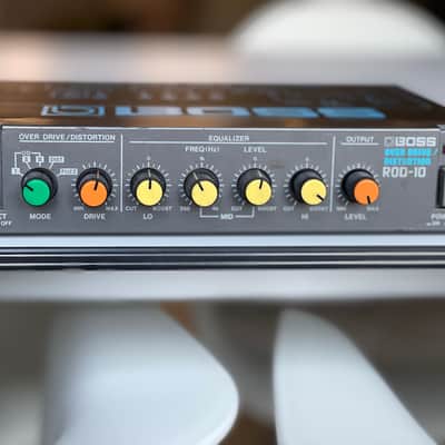 Boss ROD-10 Micro Rack Series Overdrive / Distortion | Reverb