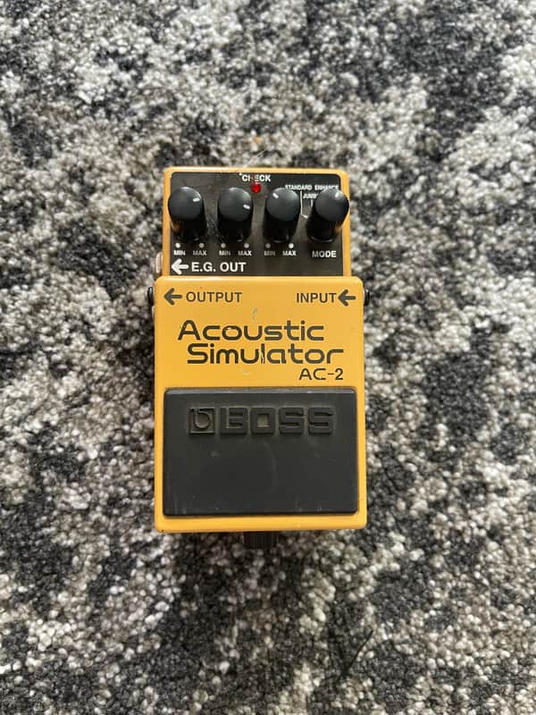 Boss Roland AC-2 Acoustic Simulator Emulator Guitar Effect Pedal image 1