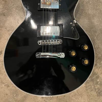 MIJ De Carlo lawsuit era Les Paul custom copy 70s - Ebony image 3