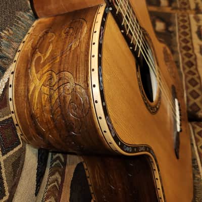 Blueberry Guitar Special Custom Grand Concert Rosewood Acoustic 6 String image 4