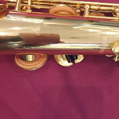 Musikwerks Bb Soprano Saxophone-Lacquer-Two Necks-New-w/Hard Case and Extras! image 5