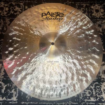 Paiste 20" Masters Dark Ride Cymbal - Traditional image 1