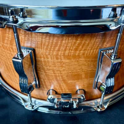 Ludwig LKS764XX52 NeuSonic 6.5x14" Snare Drum - Satin Wood image 4