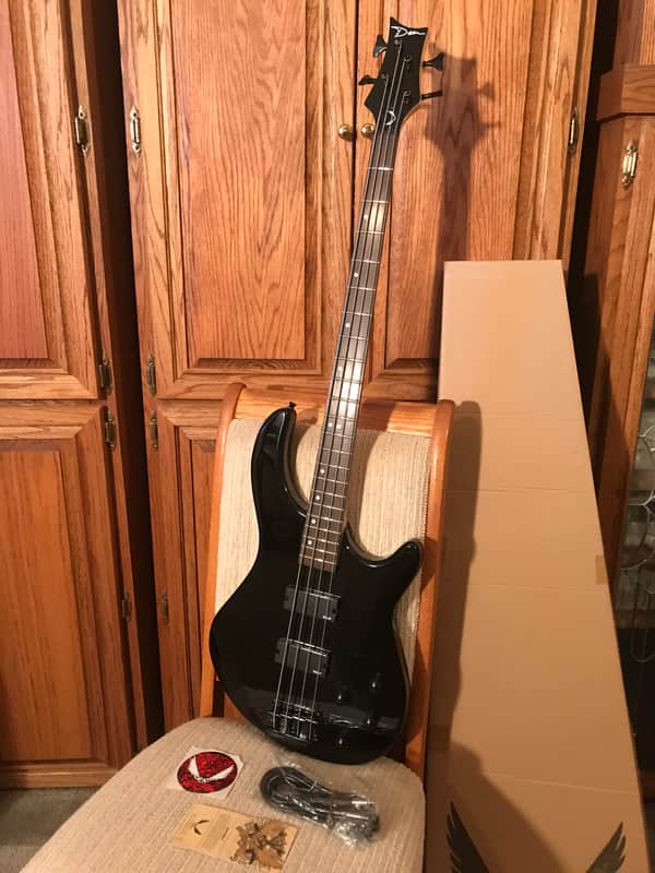 Dean Edge 10A Black Active EQ Approximately 2010 - 2015 - Classic Black image 1