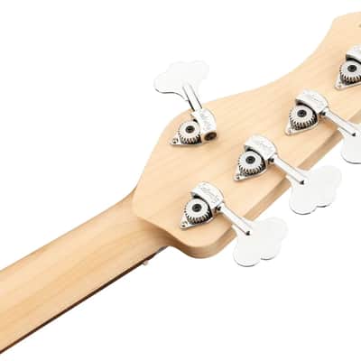 Sadowsky MetroLine 24-Fret Singlecut Vintage Bass-Red Alder Body-5 String-Natural Transparent Satin image 8