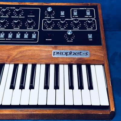 Sequential Circuits Prophet 5 🎹 Rev 3.2 Vintage Analog Synthesizer • Kenton MIDI • Restored and Serviced • Extras • Warranty image 5