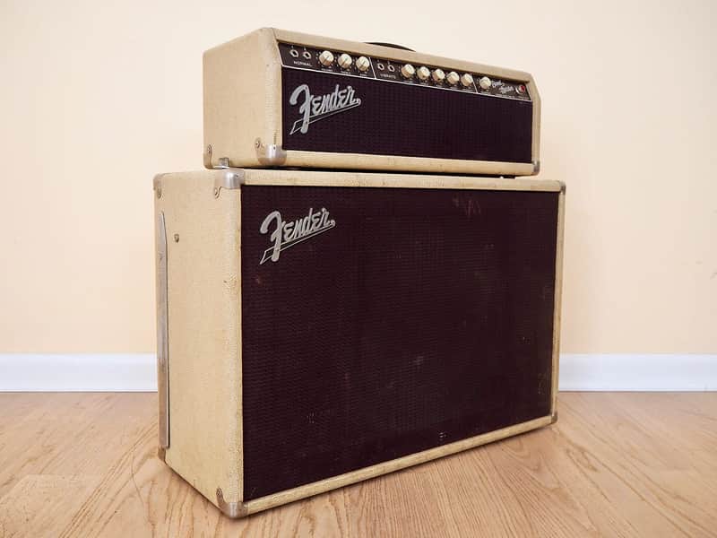 Fender Bandmaster 6G7-A 40-Watt 1x12" Piggyback Guitar Amp 1961 image 2