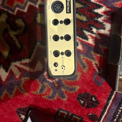 Friedman Buffer Bay 6 Buffer/Patch Bay - Black with Gold Faceplate image 2