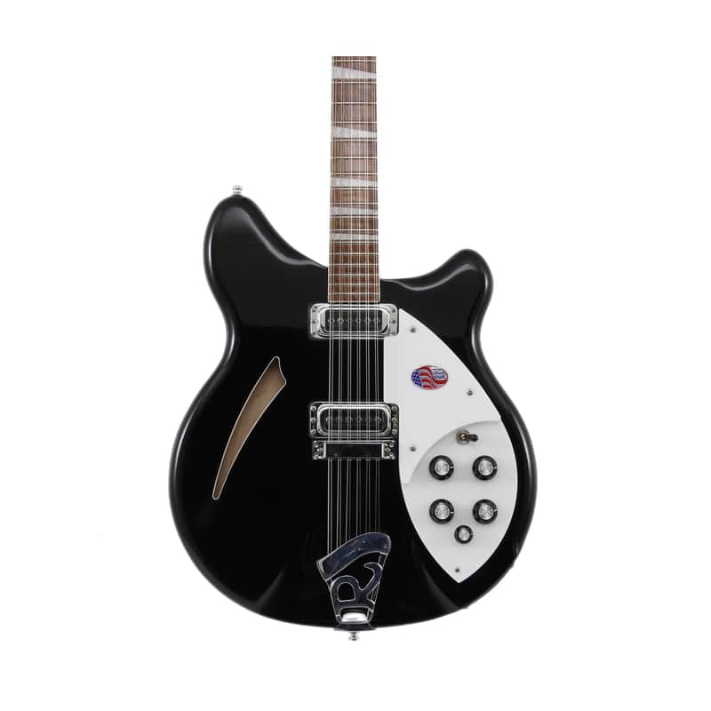Rickenbacker 360/12 12 String Electric Guitar - Jetglo image 1