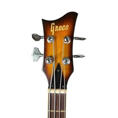 Greco VB Violin Bass 1970s - Vintage Sunburst image 13