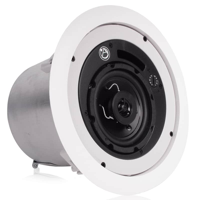 Atlas Sound FAP42T 4" Coaxial Speaker System with 70.7V/100V-16W Transformer and 8Ohms Bypass - (Used-Acceptable) image 1
